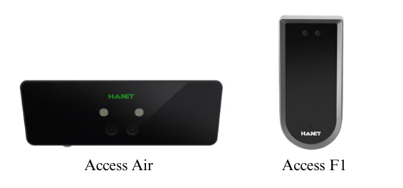 Thiết bị kiểm soát vào ra và chấm công Face ID Access Air và Access F1