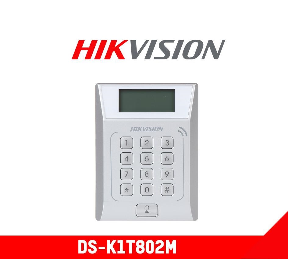 Thiết Bị Đầu Đọc Thẻ Mạng Hikvision DS-K1T802M 