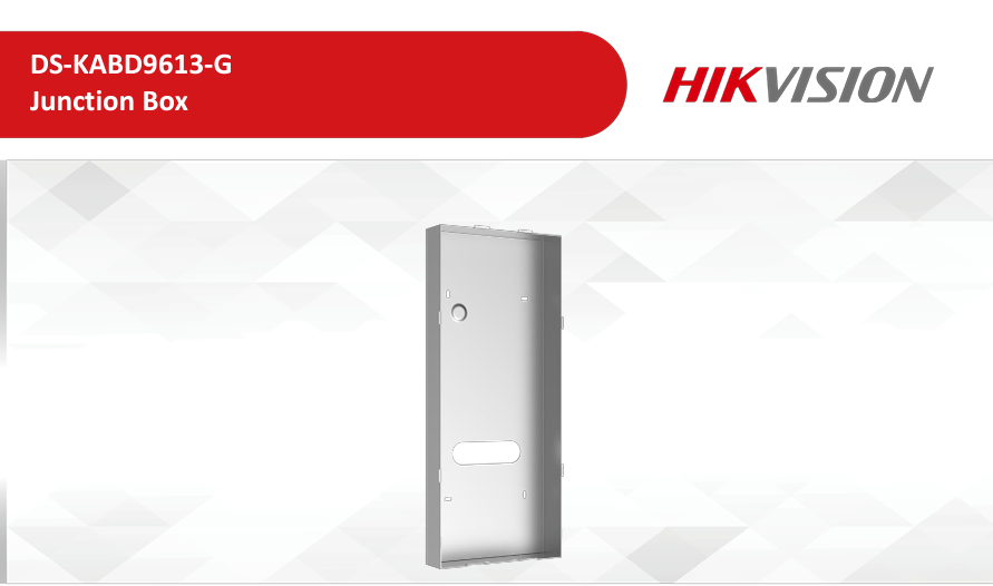 Hộp Bảo Vệ Chuông Cửa Hikvision DS-KABD9613-G