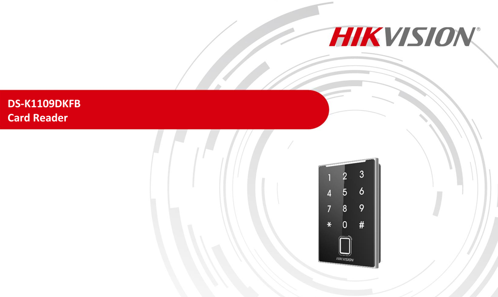 Thiết Bị Đọc Thẻ Hikvision DS-K1109DKFB