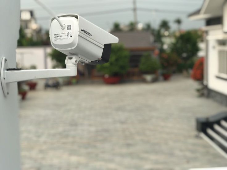 Lắp đặt camera khu vực ngoài trời 