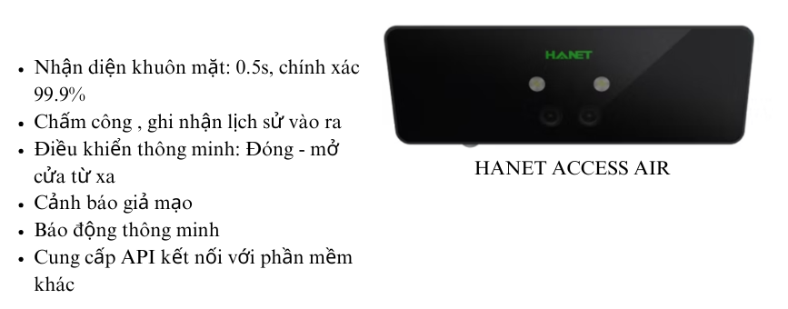 Thiết bị HAC1000 (Hanet Access Air)