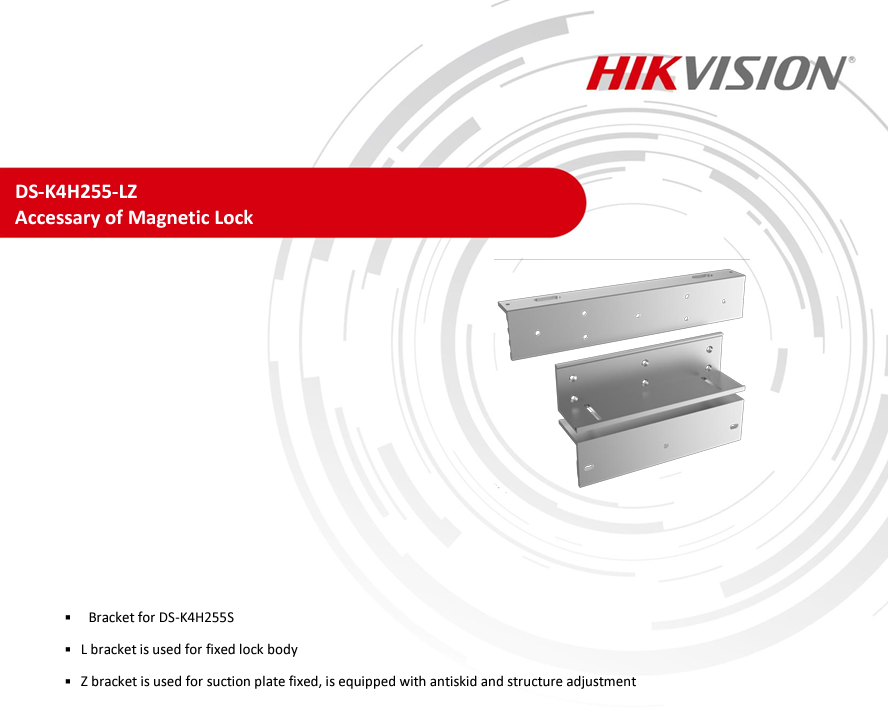 Giá Đỡ Khóa Từ Hikvision DS-K4H255-LZ