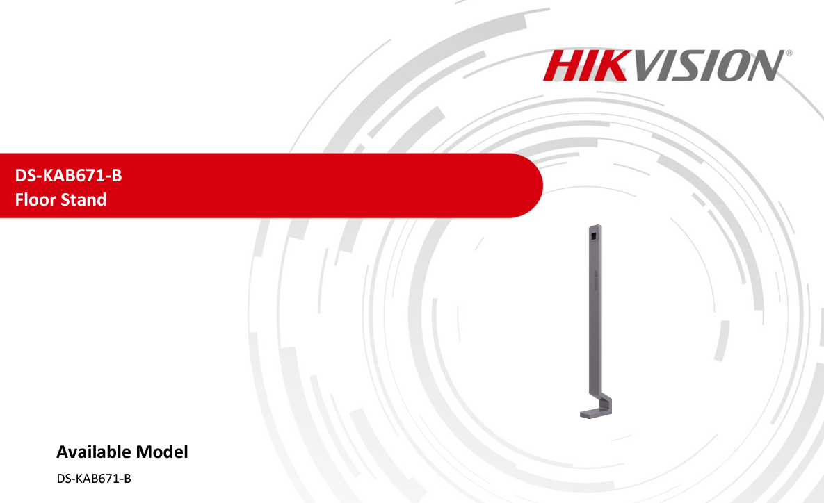 Chân Đế Đứng Hikvision DS-KAB671-B