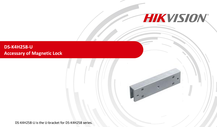 Giá Đỡ Khóa Từ Hikvision DS-K4H258-U (Giá Chữ U)