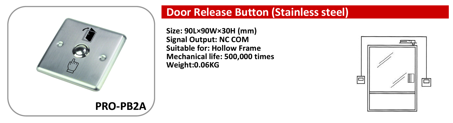 Nút Nhấn Exit ProLock PRO-PB2A