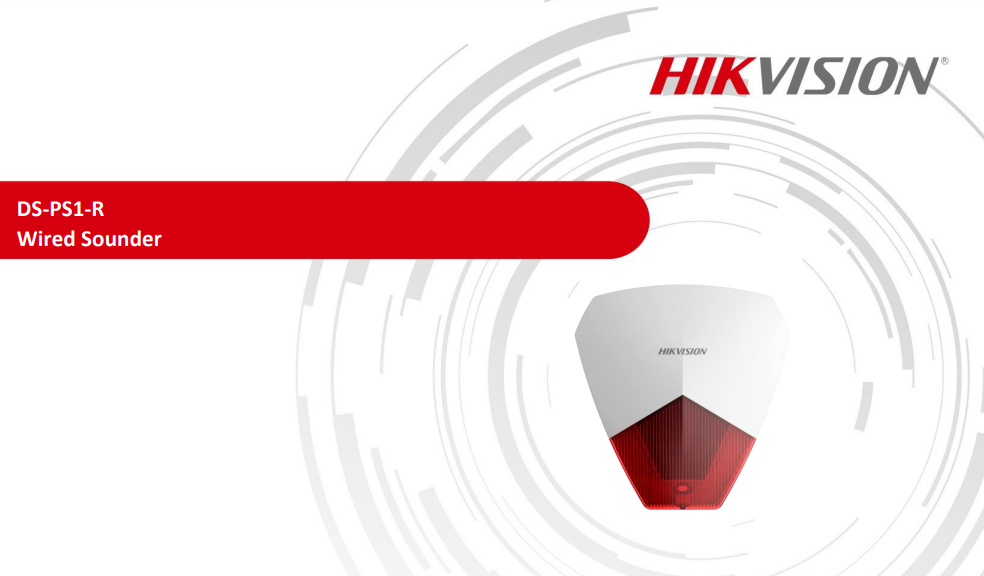 Còi Báo Động Có Dây Hikvision DS-PS1-R