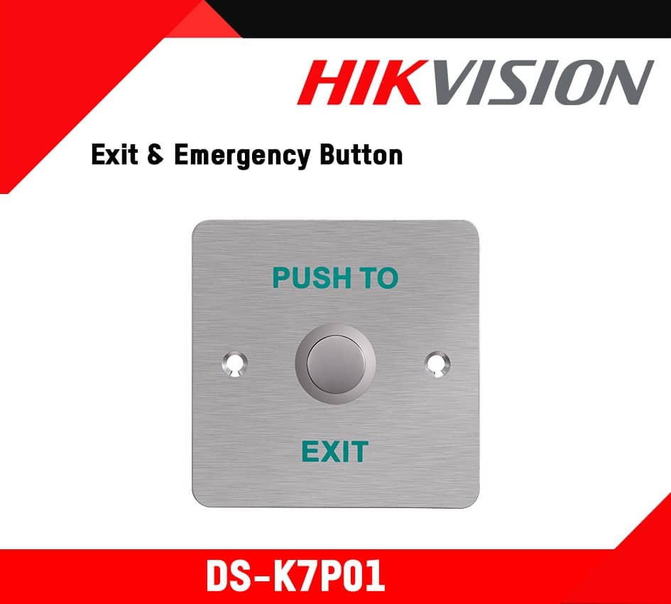 Nút Exit Cho Kiểm Soát Cửa Hikvision DS-K7P01