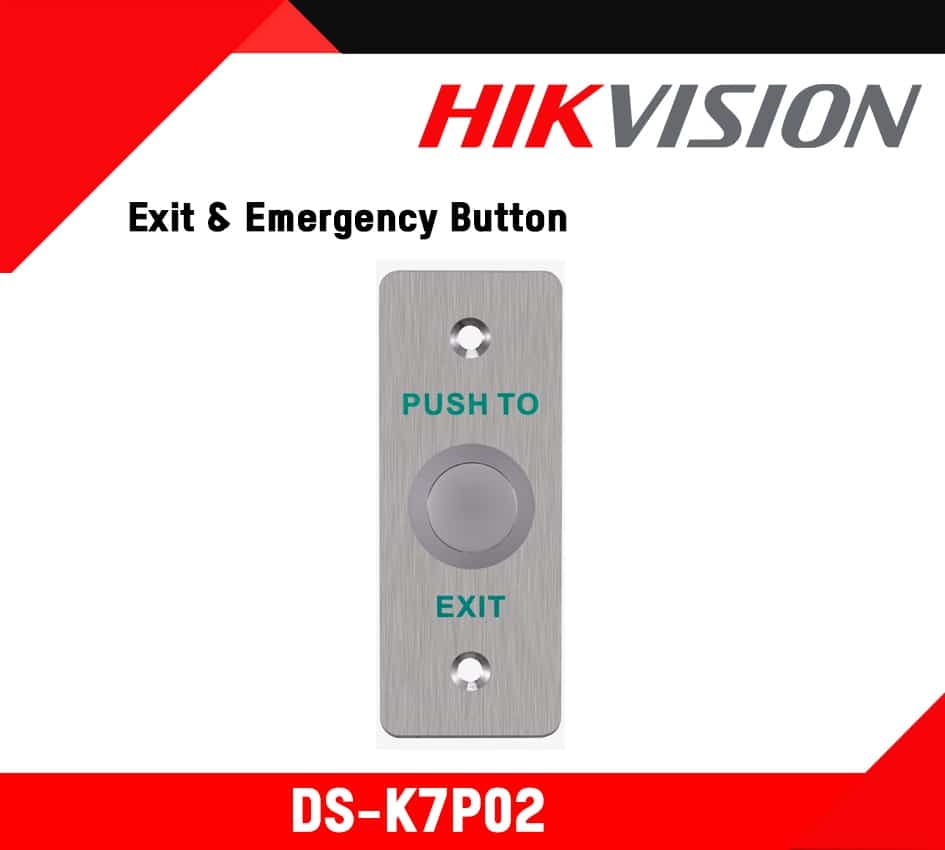 Nút Exit Cho Kiểm Soát Cửa Hikvision DS-K7P02