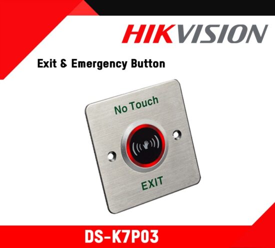 Nút Exit Cho Kiểm Soát Cửa Hikvision DS-K7P03 (Đèn Báo LED)