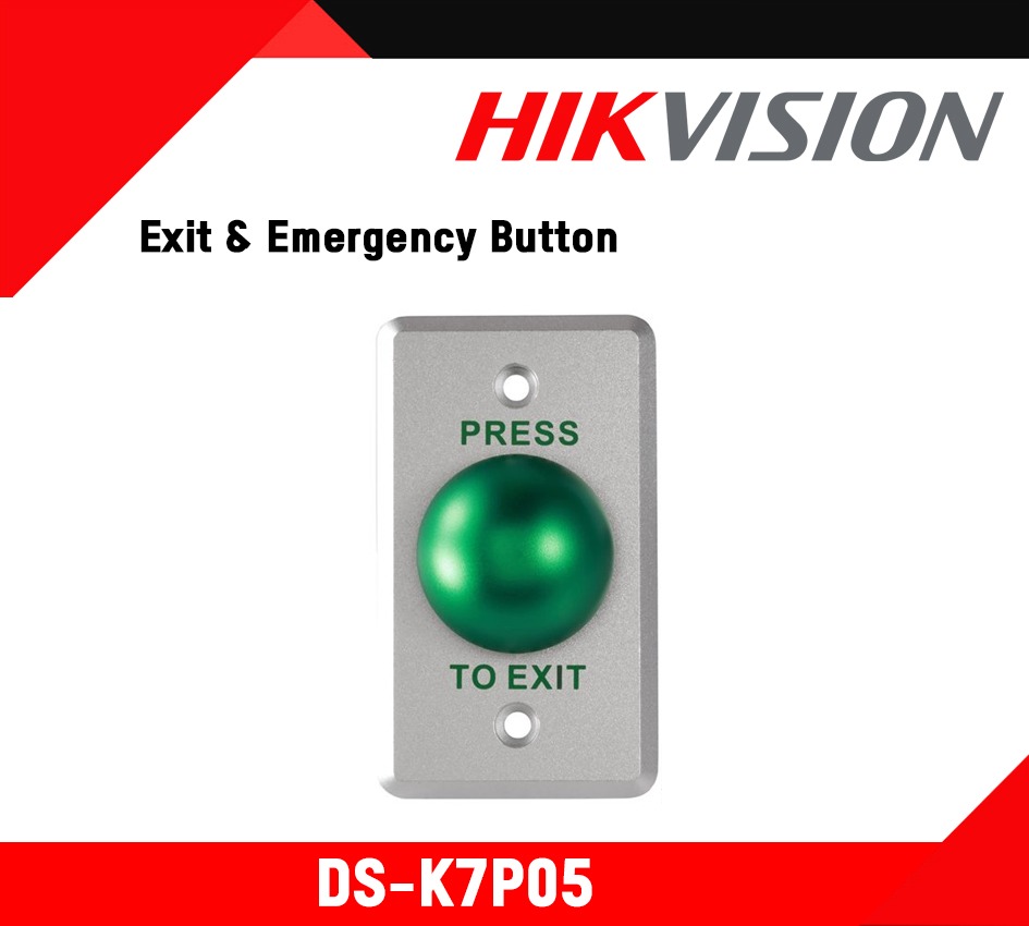 Nút Exit Khẩn Cấp Hikvision DS-K7P05