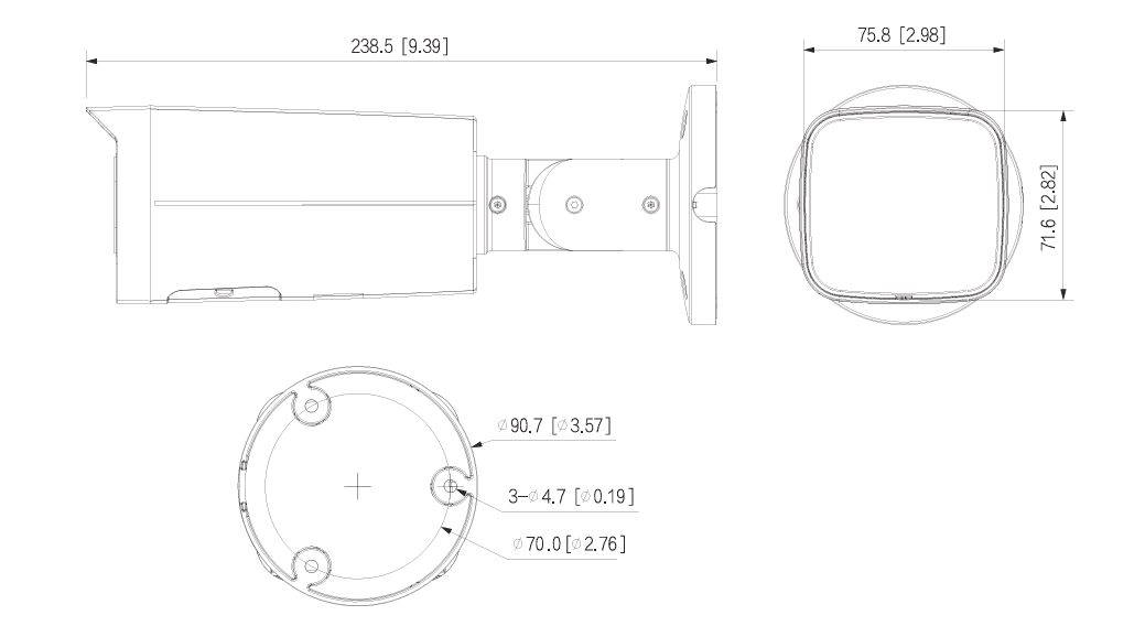 Camera IP Tích Hợp AI Dahua DH-IPC-HFW2441TP-AS (4MP) 