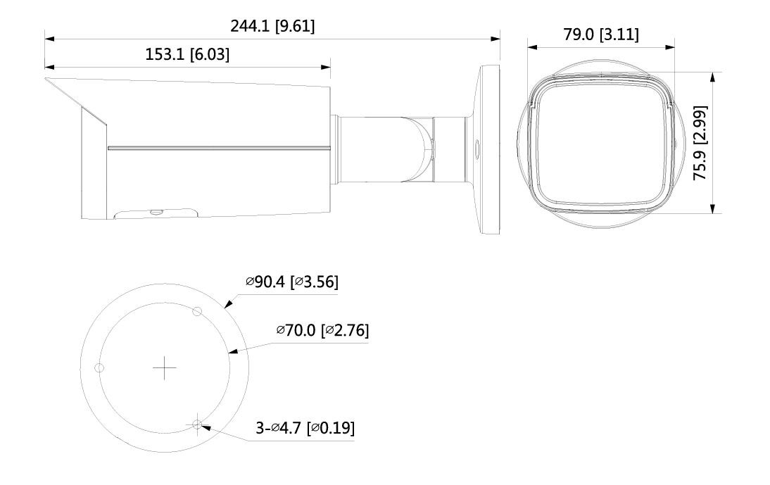 Camera IP Light WDR Dahua DH-IPC-HFW2231TP-AS-S2 là giải pháp giám sát an ninh hiệu quả