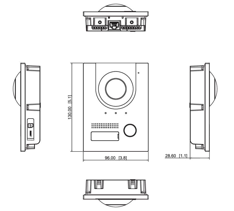 Nút Ấn Chuông Cửa Dahua DHI-VTO2202F-P-S2