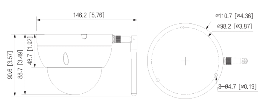 Camera IP Wifi Dahua DH-IPC-HDBW1230DE-SW