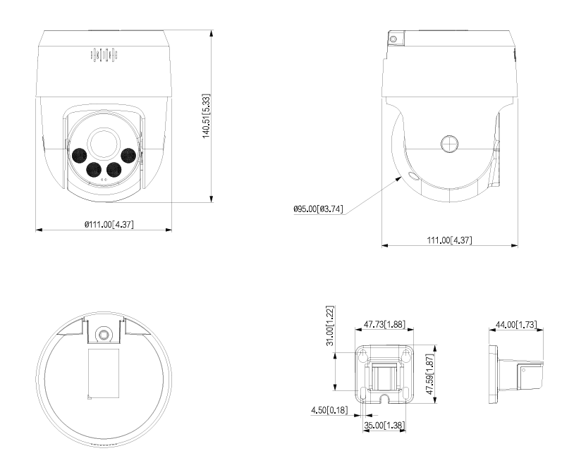 Camera SpeedDome IP Dahua DH-SD2A200HB-GN-A-PV-S2 