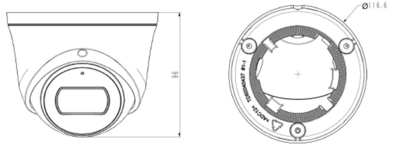 Thiết kế dạng Dome chắc chắn hiện đại