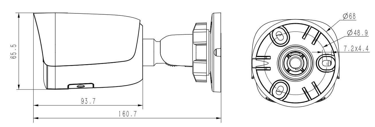 Thiết kế dạng Bullet chắc chắn hiện đại