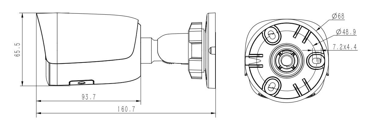 Thiết kế dạng Bullet chắc chắn hiện đại