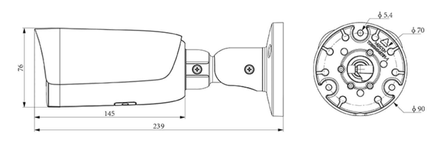 Thiết kế dạng Bullet chắc chắn hiện đại