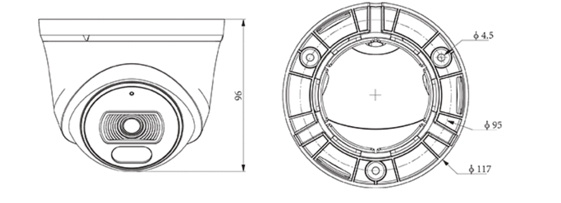 Thiết kế dạng Turret hiện đại cao cấp