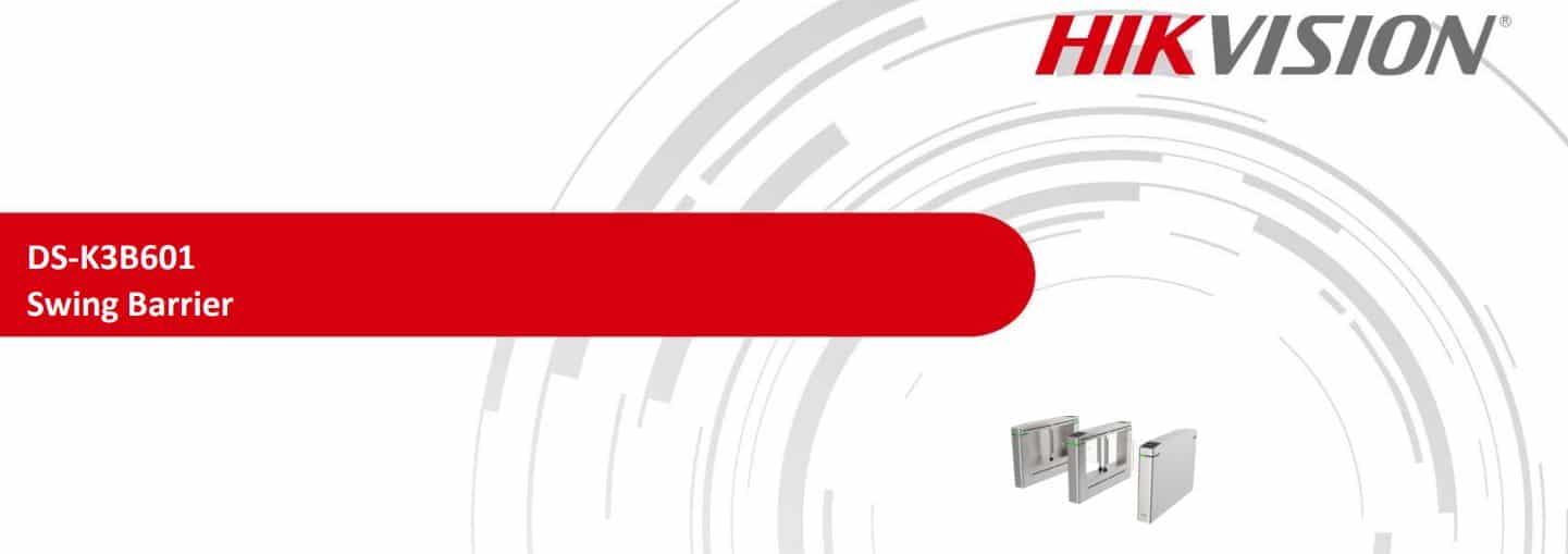 Cổng Swing Barrier Hikvision DS-K3B601A - Cổng Phân Làn An Ninh, Kiểm Soát Ra Vào 