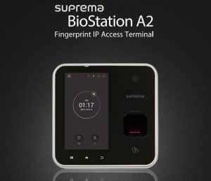 Máy Chấm Công Vân Tay Kiểm Soát Cửa BioStation A2 BSA2-OMPW – Xác Thực Nhanh, Chính Xác