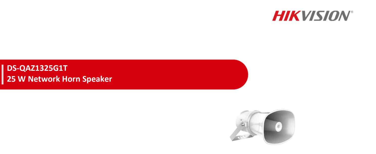 Loa IP Hikvision DS-QAZ1325G1T - Loa IP Ngoài Trời, Loa Thông Báo, Công Suất 25W 