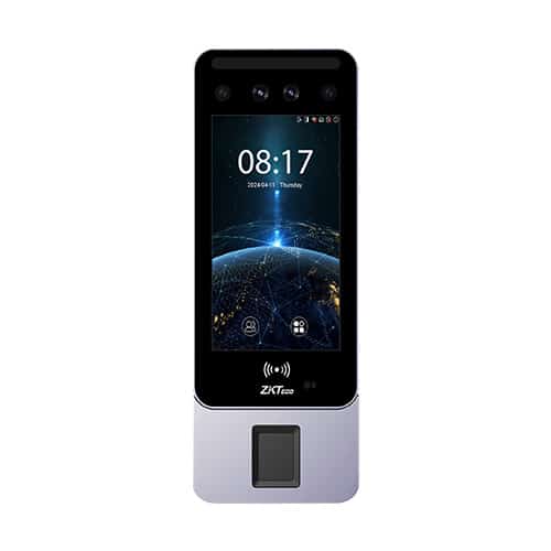 Thiết Bị Chấm Công Kiểm Soát Cửa Khuôn Mặt ZKTeco Horus E2-FP – Xác Thực Vân Tay, Hỗ Trợ 4G