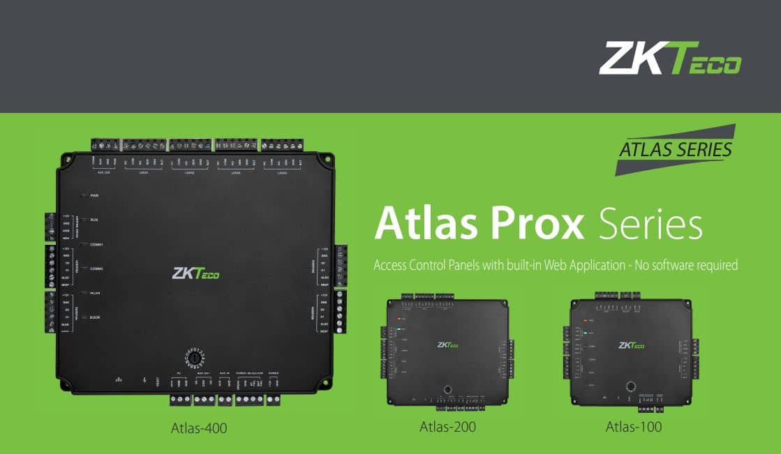 Bộ Điều Khiển Trung Tâm ZKTeco Atlas400 - Thiết Bị Điều Khiển 4 Cửa