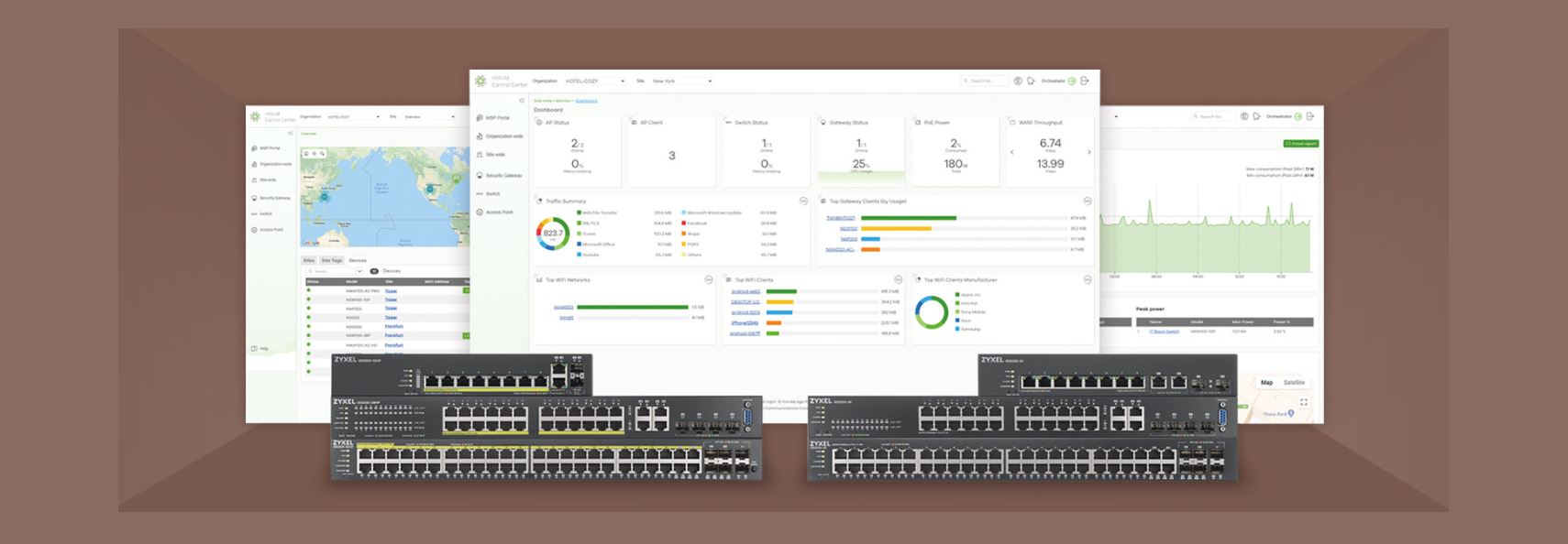 Switch Zyxel GS2220-28HP - Bộ Chuyển Mạch 24 Port PoE Gigabit, 4 Port Gigabit Combo, Switch Layer 2+ Managed 375W