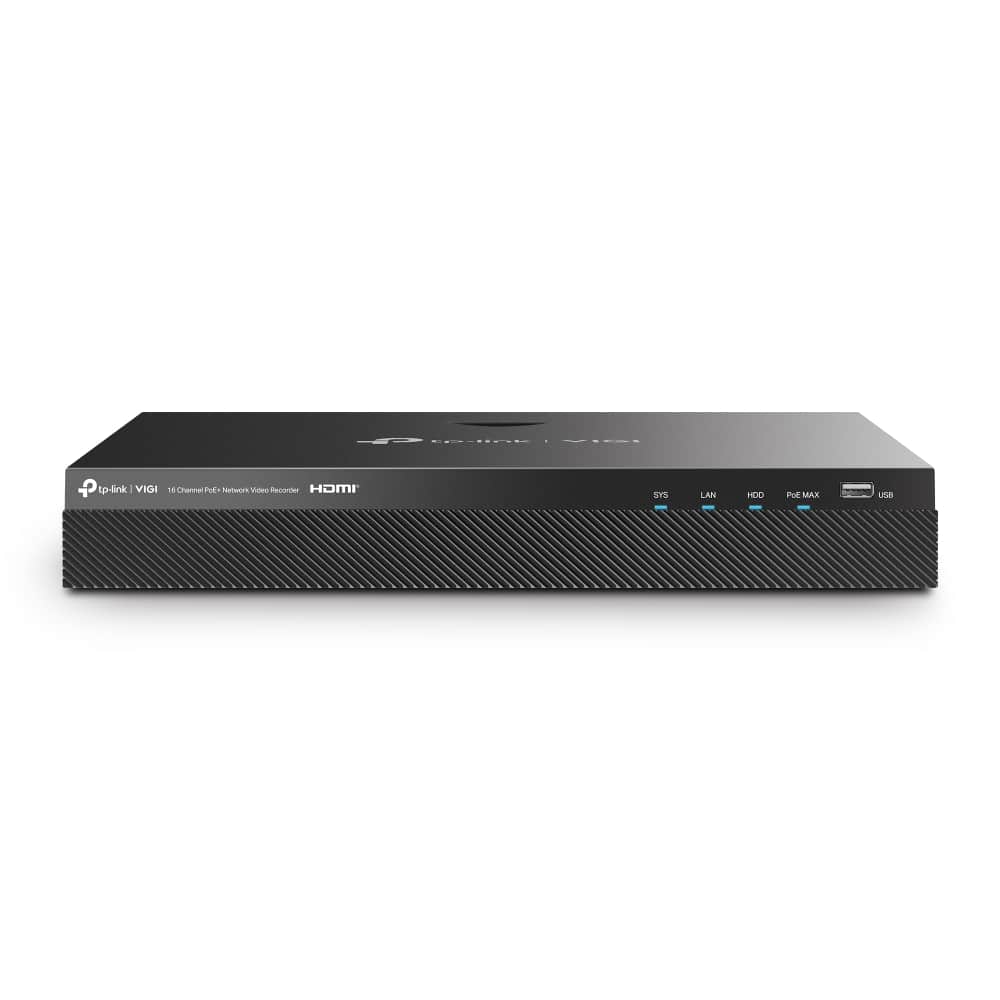 Đầu Ghi IP TP-Link VIGI NVR2016H-16MP – Đầu Ghi 16 Kênh, Tích Hợp 16 Cổng PoE, 140W