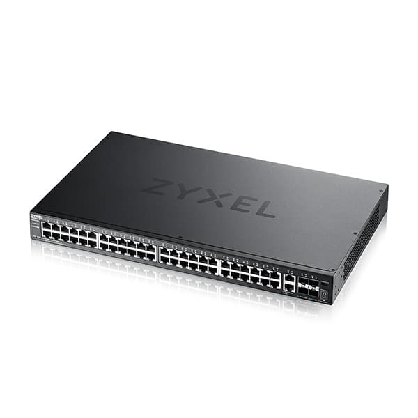 Switch Zyxel XGS2220-54 – Bộ Chuyển Mạch 48 Port GbE, 2 Port 10G, 4 Port 1G SFP/10G SFP+ slots L3 Access