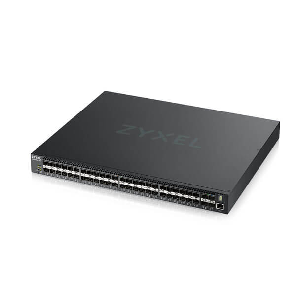 Switch Quang Zyxel XGS4600-52F – Bộ Chuyển Mạch Quang 48 Port SFP, 4 Port SFP+, L3 Aggregation